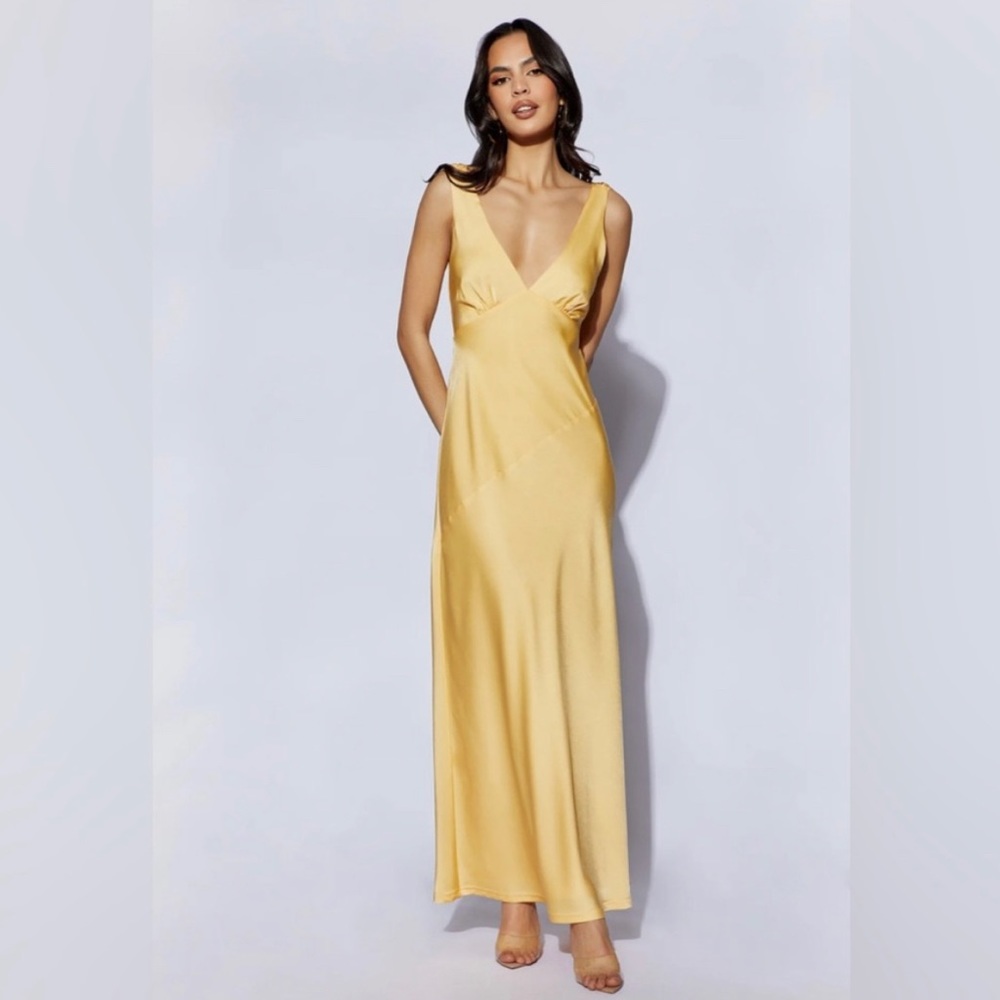 Meshki Nadia Satin dress